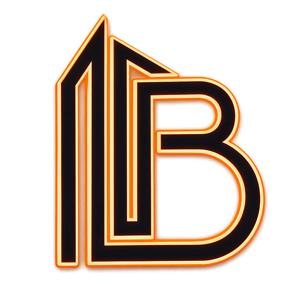 b logo